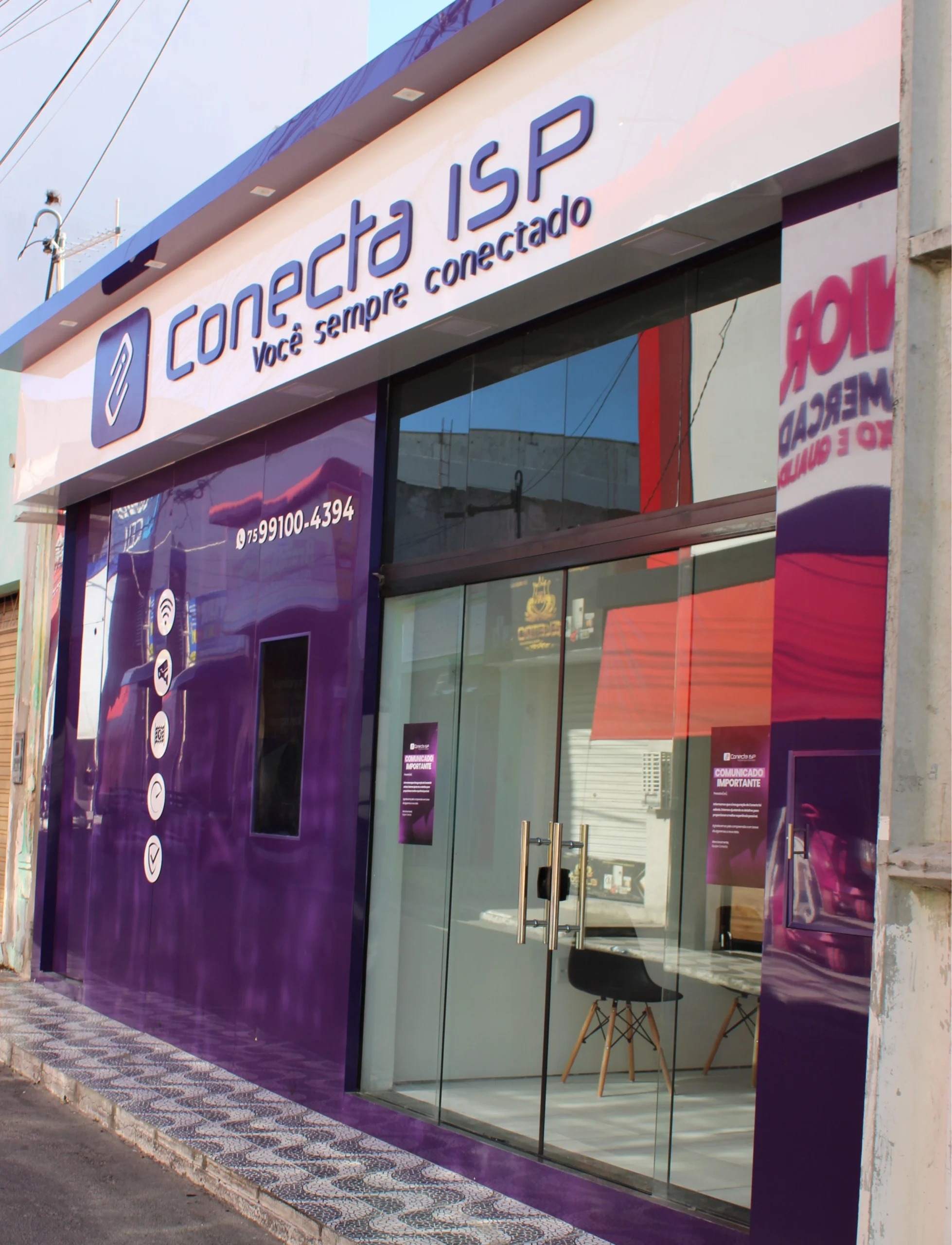 Escritório da Conecta ISP em Cansanção