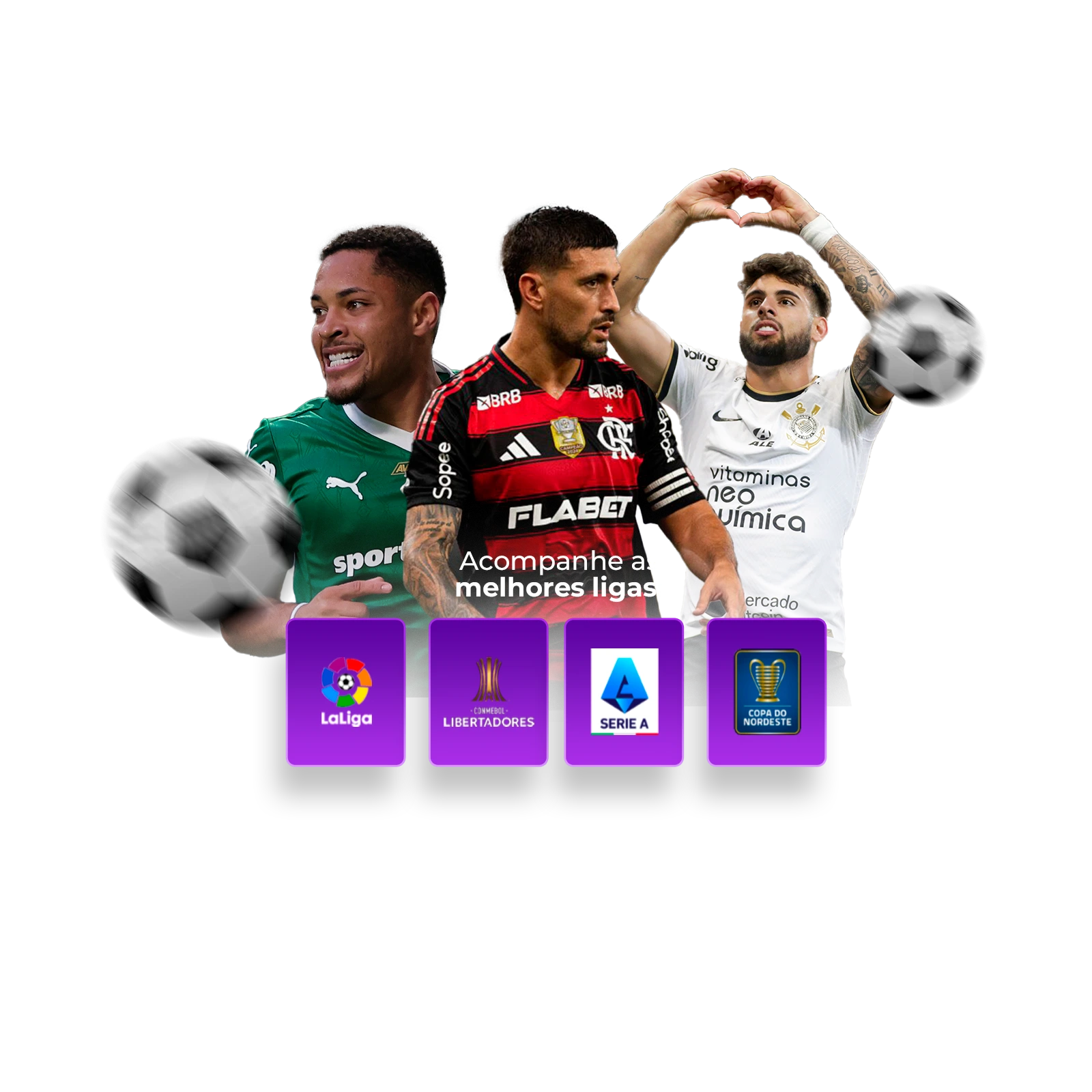 Transmissão de jogos de futebol sem travamentos.